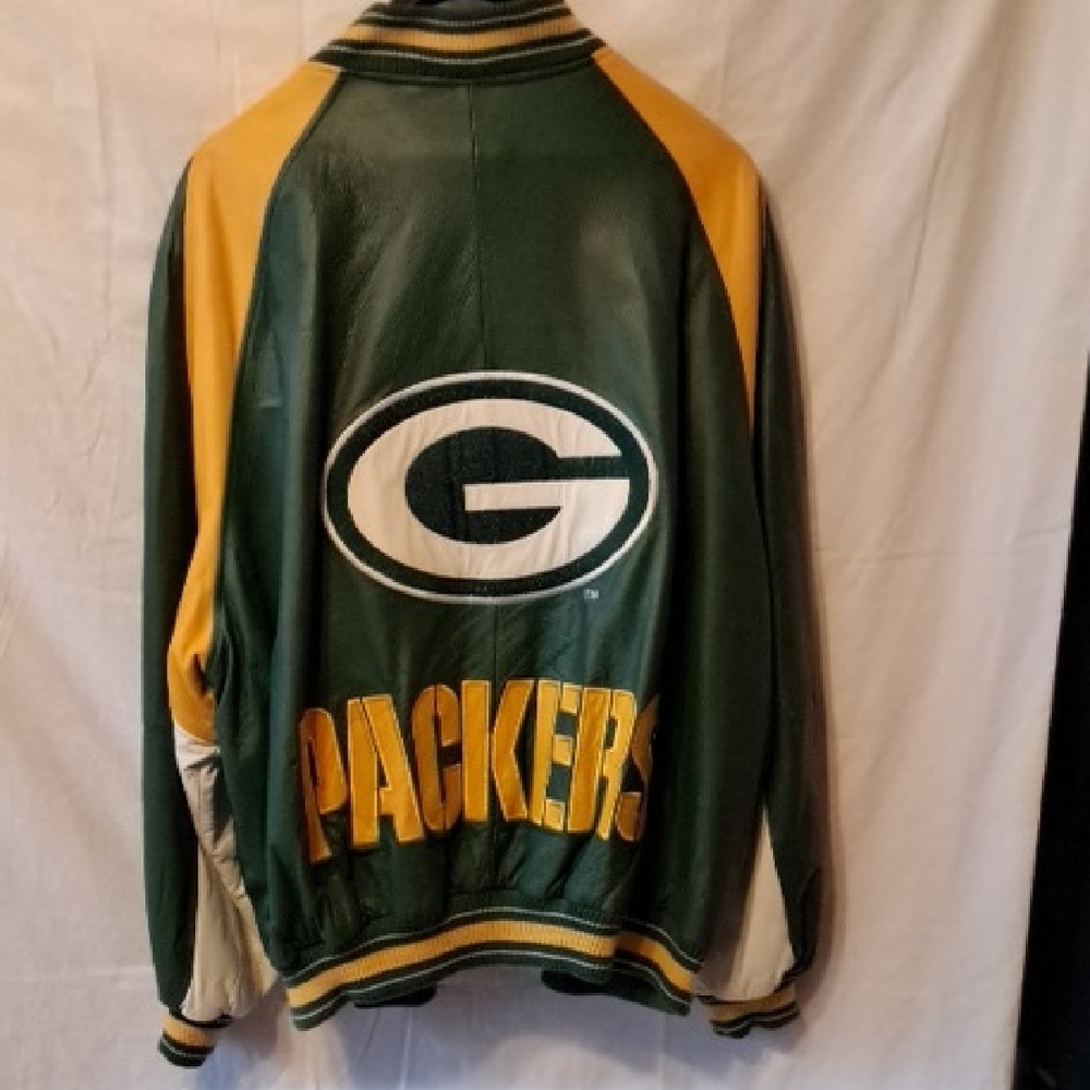 Packers Green and Yellow Varsity Jacket